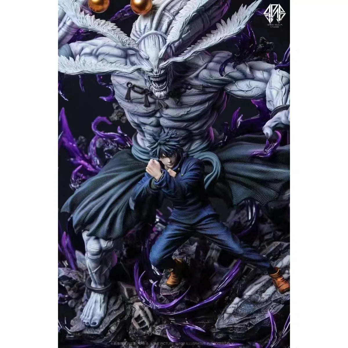 Jujutsu Kaisen Megumi Fushiguro x Mahoraga – Space Realm YYGK Studio 1/6 Pre-Order Resin