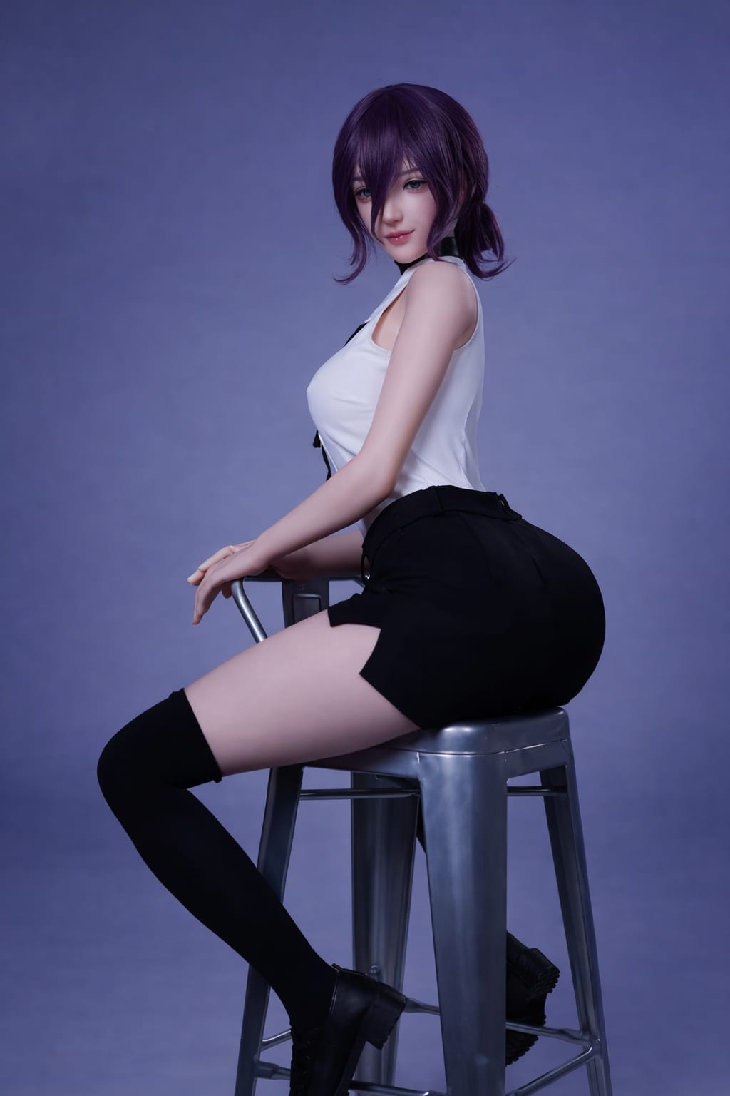 Muñeco de silicona de cuerpo completo de Chainsaw Man Reze – MIO Studio Edición limitada de resina