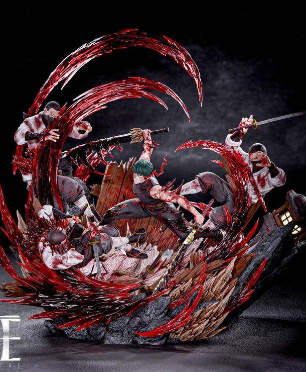 Pre Order Jujutsu Kaisen Maki Zenin Vs Zenin Clan Resin Statue – Heroe Studio