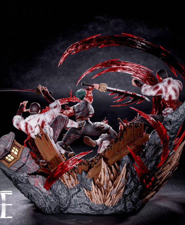 Pre Order Jujutsu Kaisen Maki Zenin Vs Zenin Clan Resin Statue – Heroe Studio