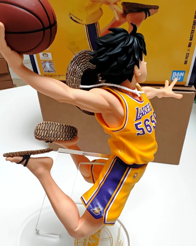 Monkey D. Luffy × NBA One Piece Figure – Bandai Banpresto Master Stars Piece