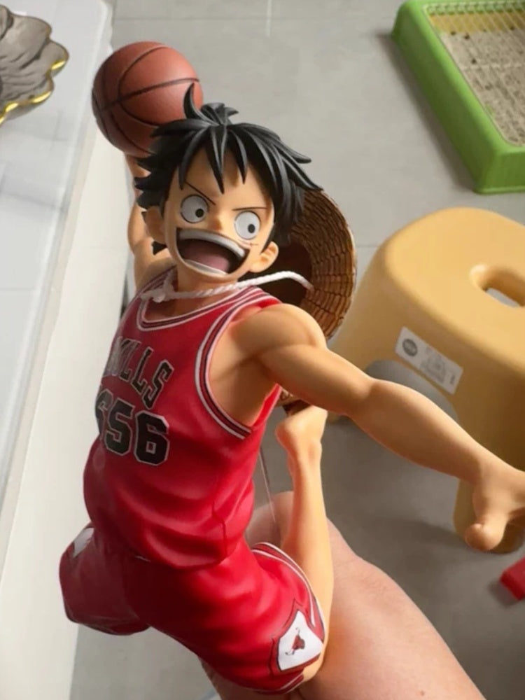 Monkey D. Luffy × NBA One Piece Figure – Bandai Banpresto Master Stars Piece