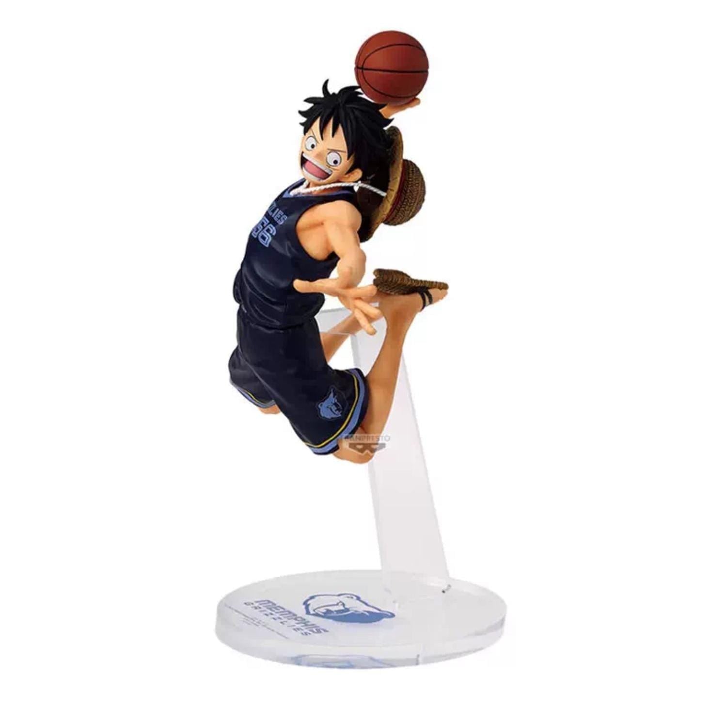 Monkey D. Luffy × NBA One Piece Figure – Bandai Banpresto Master Stars Piece