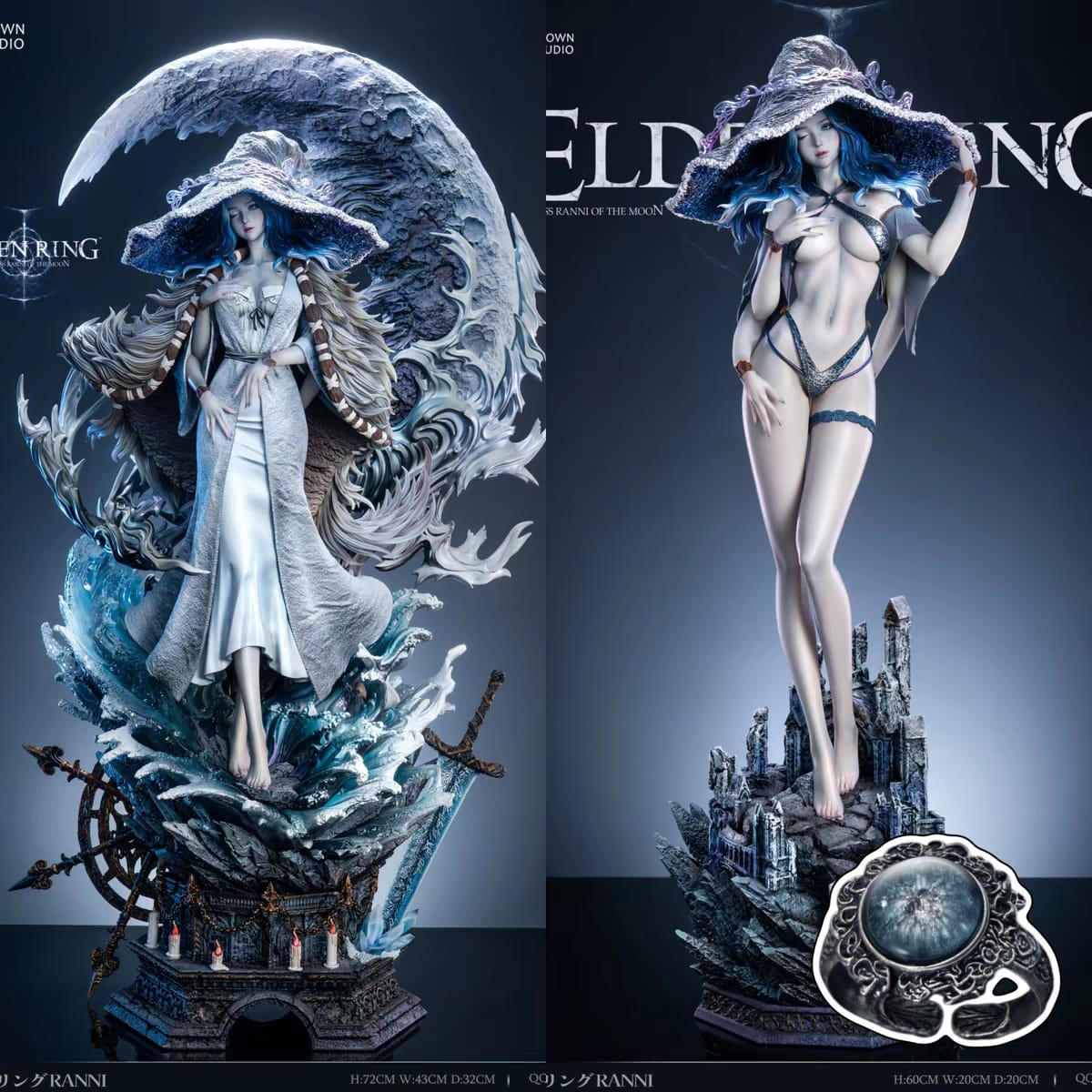 Pre Order Ranni The Witch Elden Ring Resin Statue YY Studio