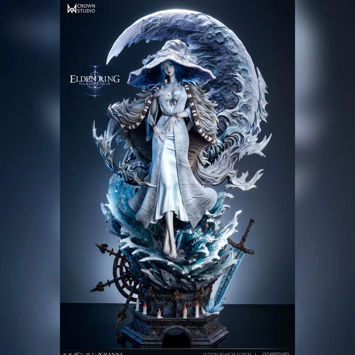 Pre Order Ranni The Witch Elden Ring Resin Statue YY Studio