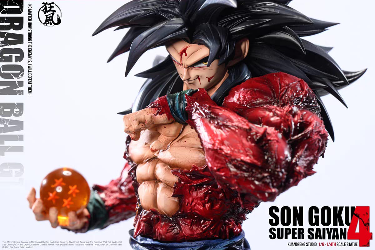 Dragon Ball GT – Son Goku Super Saiyan 4 XL Selection Figure