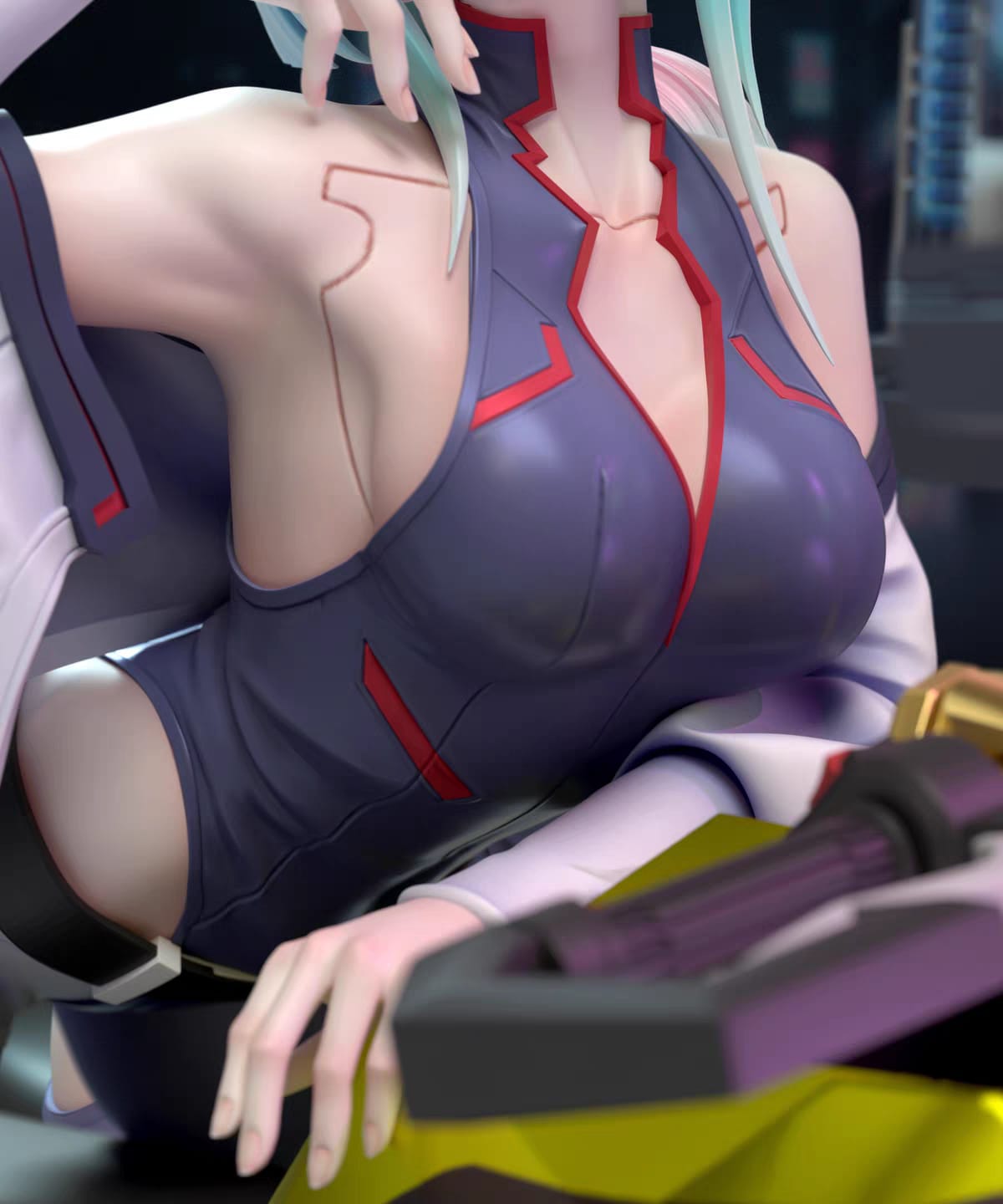 Pre Order – Lucy Resin Statue Kozo Studio Cyberpunk Edgerunners 1/6 Scale