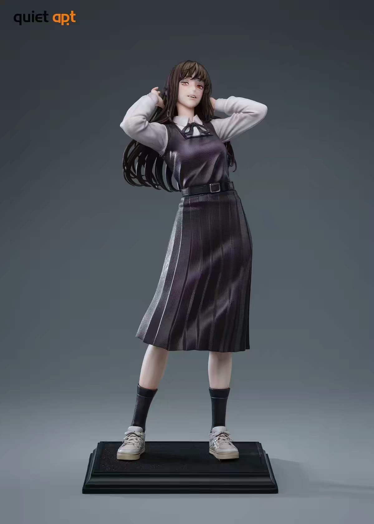 Pre Order Asa Mitaka & Yoru War Devil Resin Statue QuietArt Studio Chainsaw Man 1/6