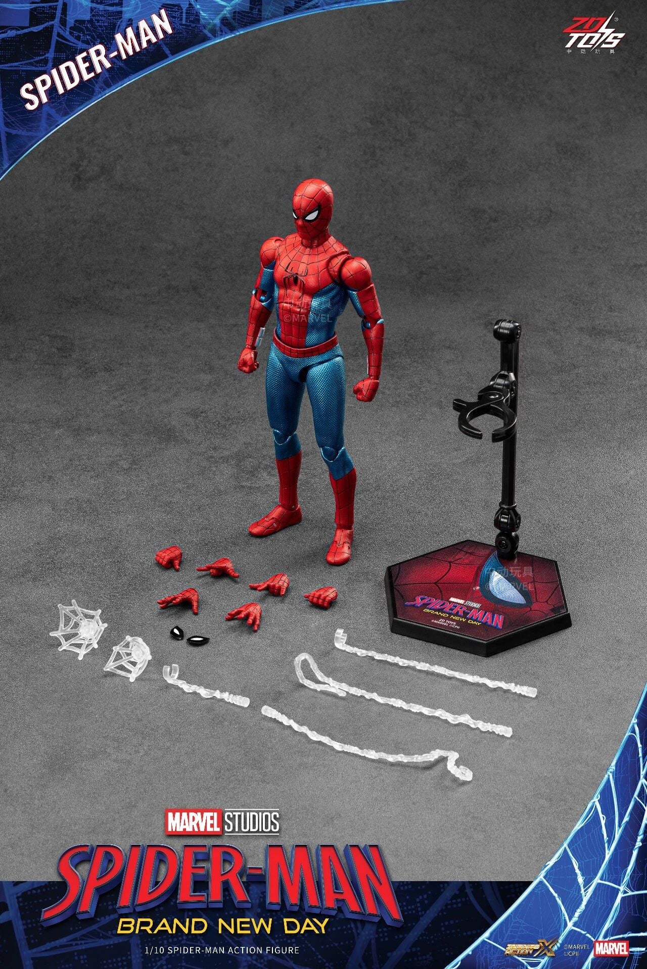 Marvel Spider-Man Brand New Day ZD Toys Action Figure