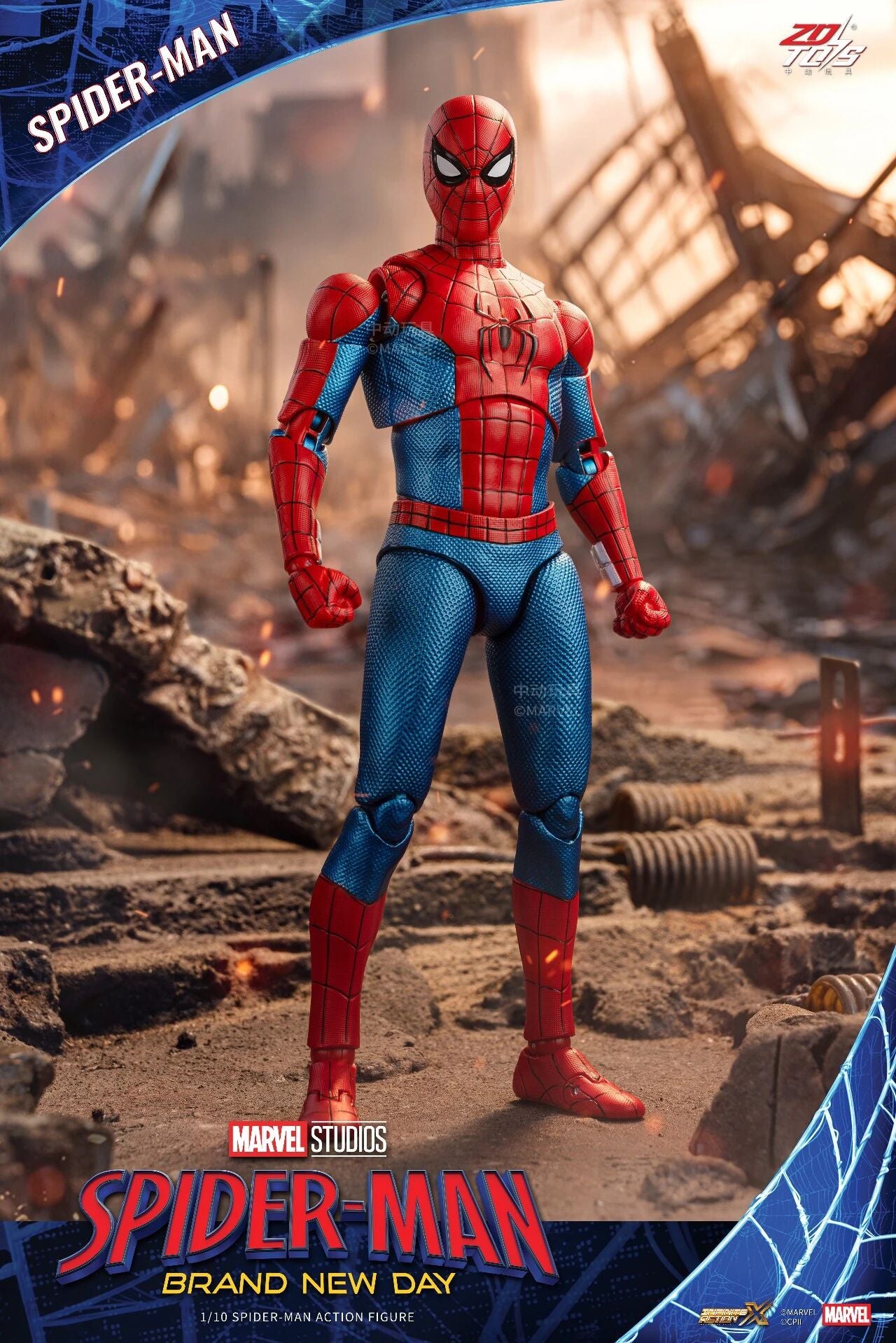 Marvel Spider-Man Brand New Day ZD Toys Action Figure