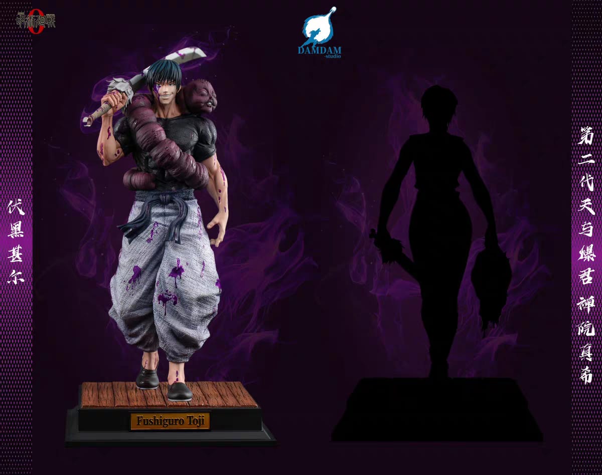 Pre Order – Toji Fushiguro Resin Statue | DAMDAM Studio | Jujutsu Kaisen 0