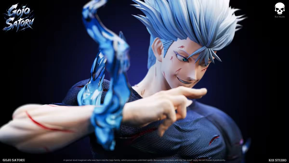 Pre-Order Gojo Satoru KOI Studio Resin Statue Jujutsu Kaisen Season 3 Limited Edition