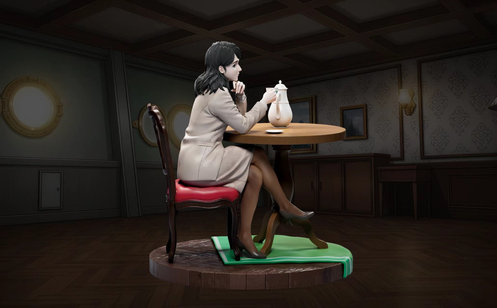 Pieck Finger Attack on Titan Cedar Studio Resin Statue – Limited Edition 1/6 Scale