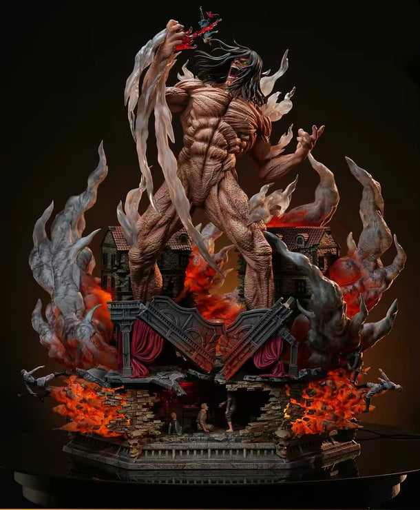 Pre Order Attack On Titan Declaration Of War Eren Yeager Limited Resin Figure – CHIKARA Studio