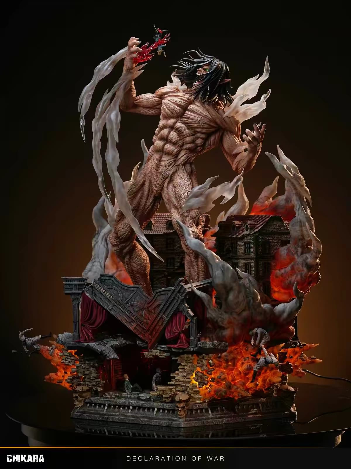 Pre Order Attack On Titan Declaration Of War Eren Yeager Limited Resin Figure – CHIKARA Studio