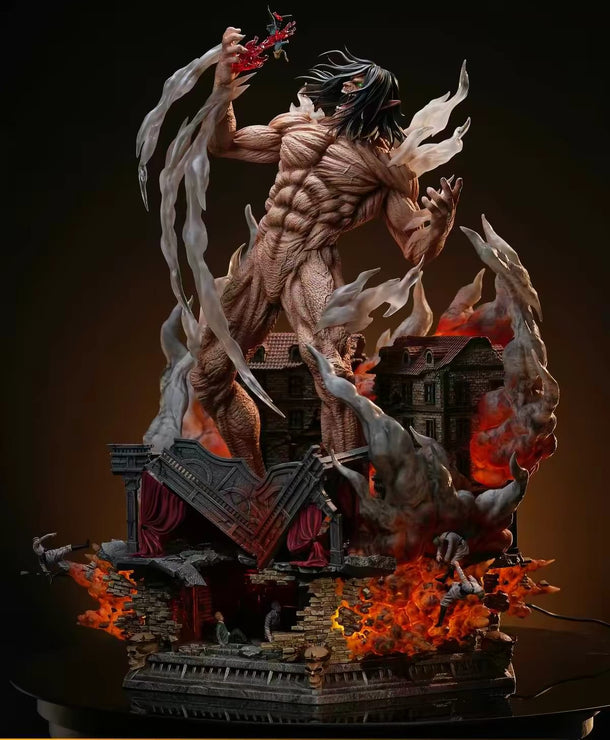 Pre Order Attack On Titan Declaration Of War Eren Yeager Limited Resin Figure – CHIKARA Studio