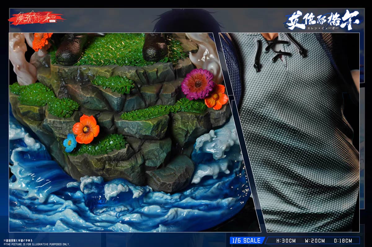 Pre-Order Attack on Titan Eren Jaeger Resin Statue Limited Edition