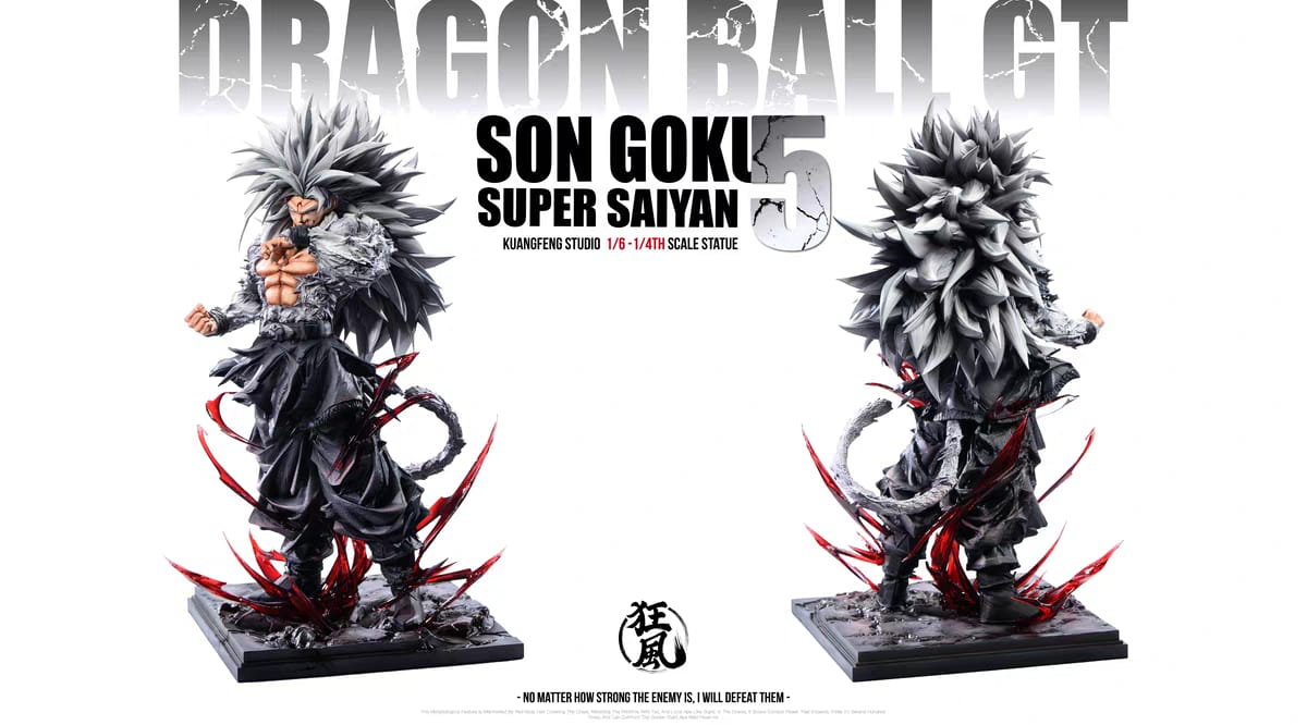 Pre Order Dragon Ball GT Goku Super Saiyan 4 Kungfeng studio Resin Limited Edition
