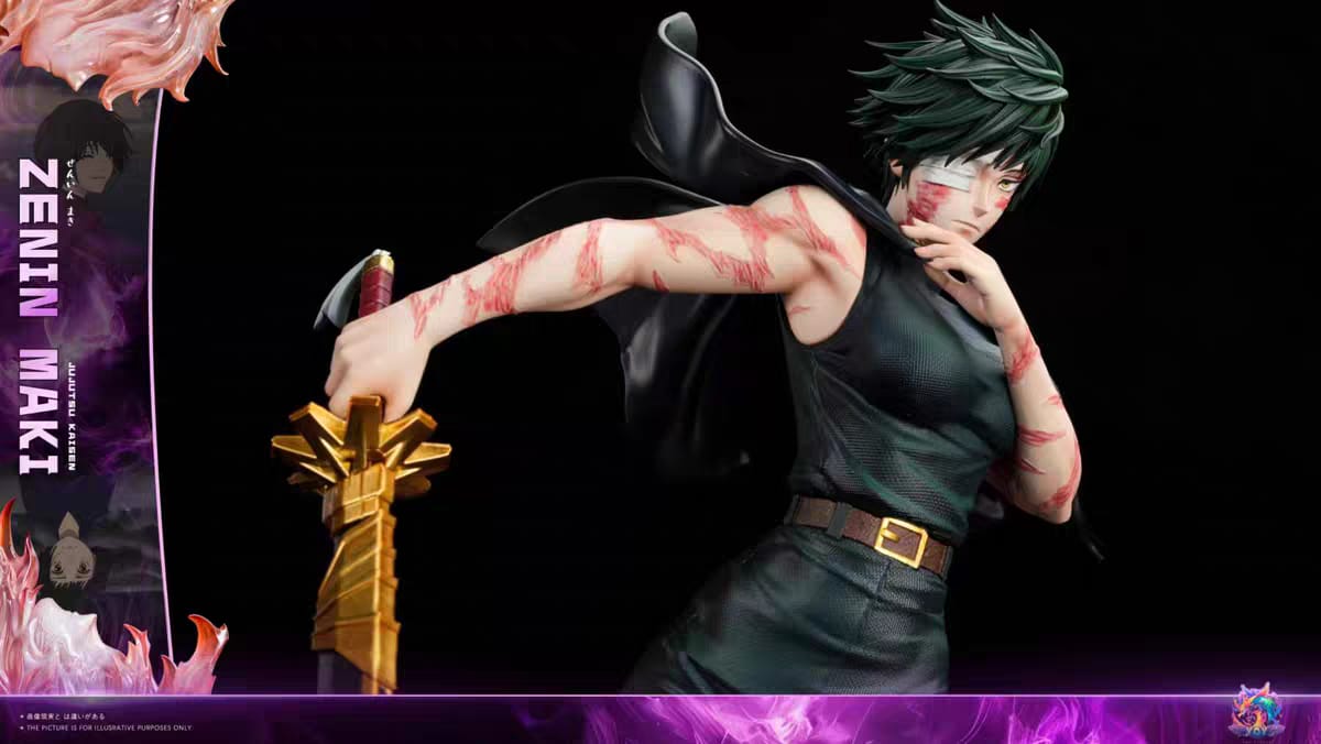 Maki Zenin Resin Statue – Jujutsu Kaisen YOY Studio Pre-Order Resin Limited Edition