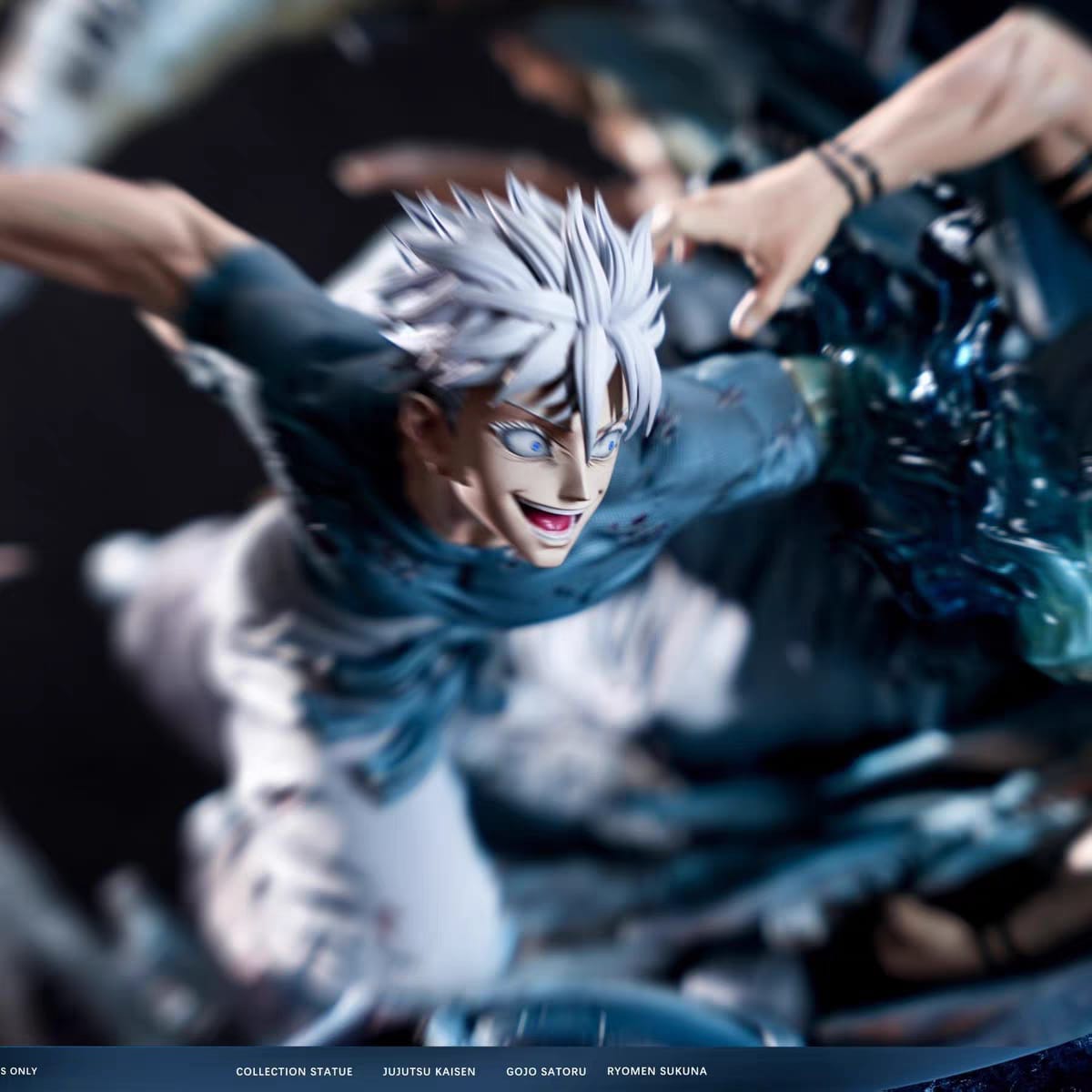 Vista dall'alto statua resina SSC Studio Gojo Satoru VS Sukuna diorama 1/6 Jujutsu Kaisen