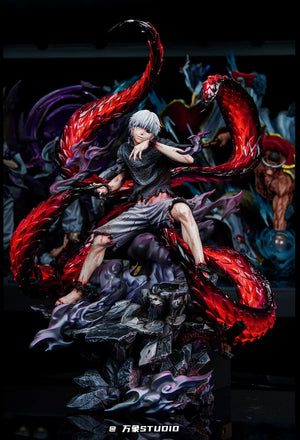 Kaneki Ken 1/6 "White-Haired Demon" Tokyo Ghoul Resin Limited Edition Wanxiang Studio