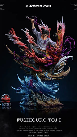 [Pre-Order] Toji Fushiguro vs Dagon 1/6 – Open Space Studio - Resin Limited Edition Jujutsu Kaisen