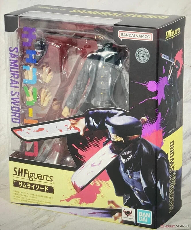 Figura de acción Bandai SH Figuarts Chainsaw Man Samurai Sword (Tamasashii Nations)