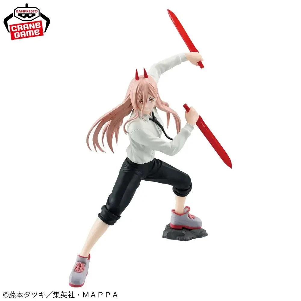 Figura Chainsaw Man Banpresto Vibration Stars IV Power da collezione