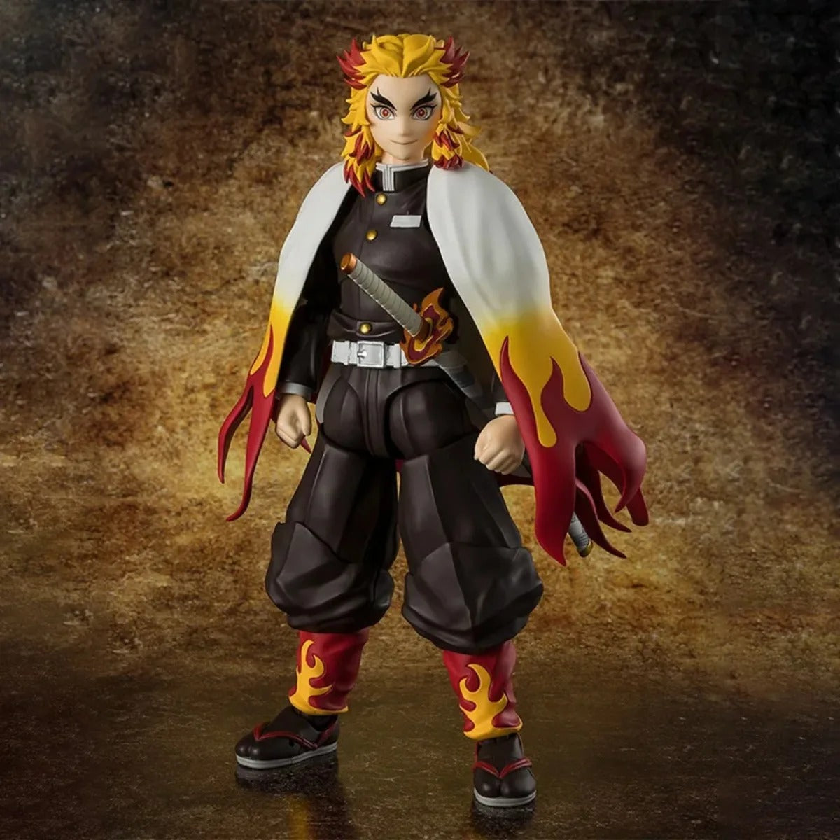 Action figure Bandai S.H. Figuarts Rengoku Kyojuro Demon Slayer The Flame Hashira