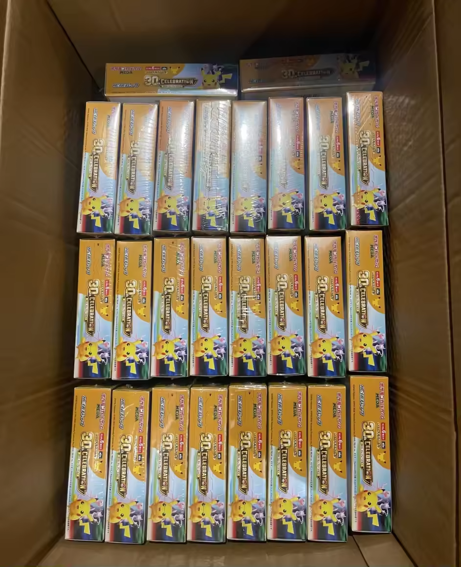 Pokémon TCG: 30th Anniversary Celebration Booster Box M6A Japan Sealed