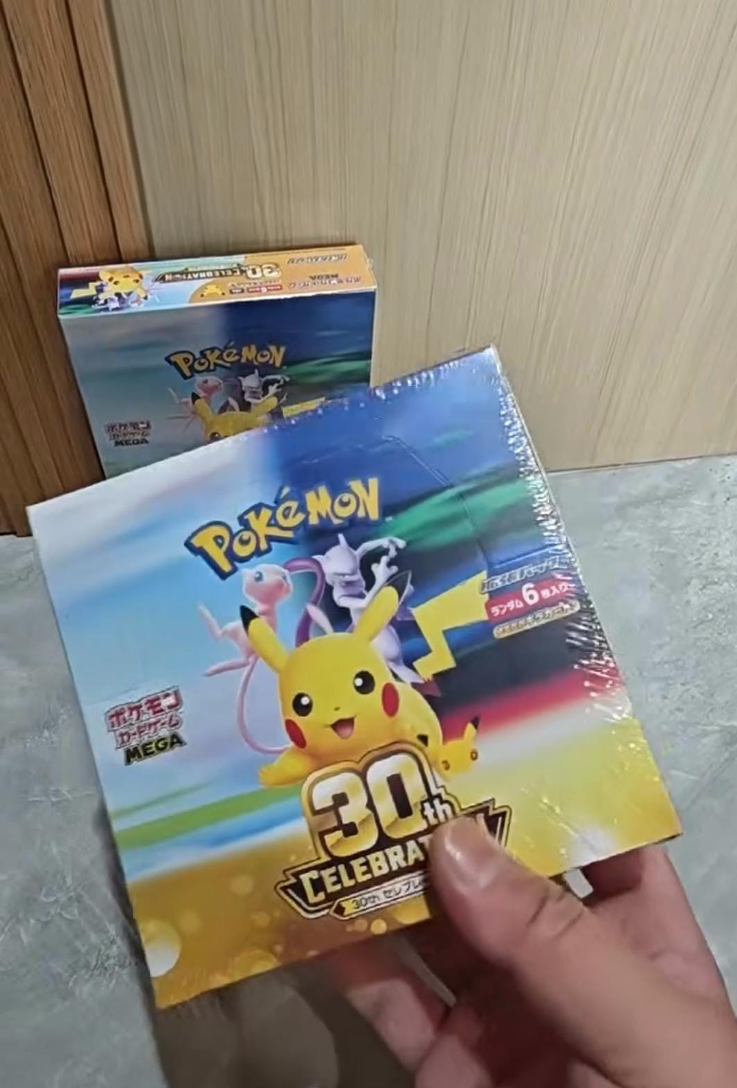 Pokémon TCG: 30th Anniversary Celebration Booster Box M6A Japan Sealed