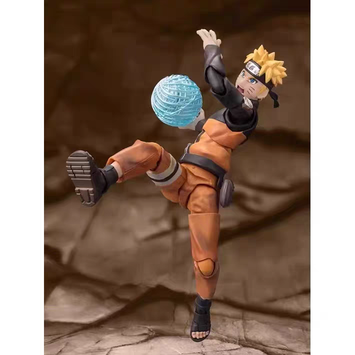 Bandai SH Figuarts Naruto Shippuden Naruto Uzumaki Battle Scored Edition - Figura de acción Tamashii Nations