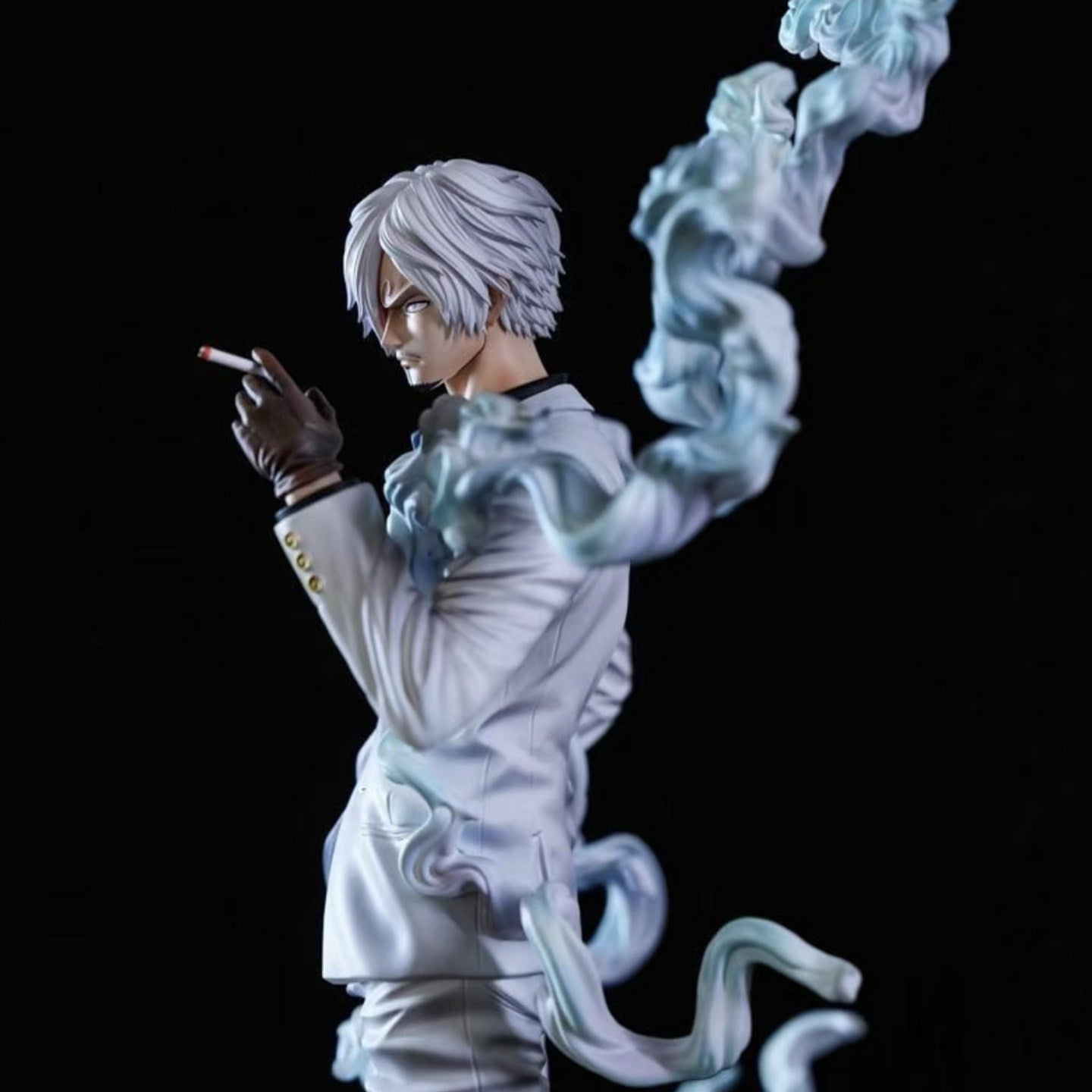 Vinsmoke Sanji White Dress XL Selection 30 cm con Base One Piece Figure