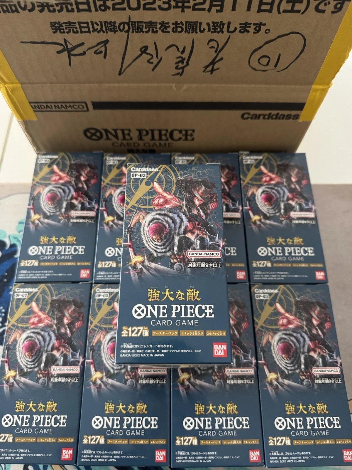 One Piece Card Game OP-03 Pillars of Strength Booster Box – Japanese Edition