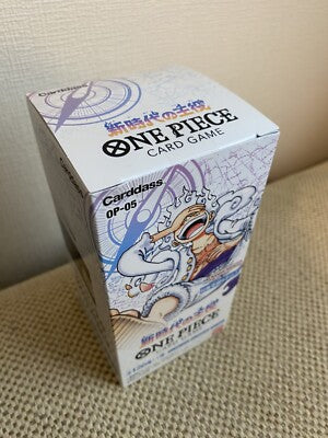 One Piece Card Game OP-05 Awakening of the New Era Booster Box JAP – Box chiusa angolo
